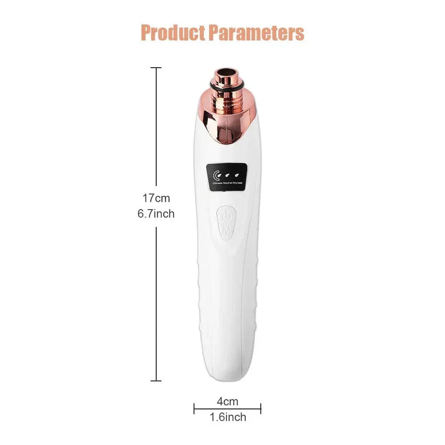 Electric Blackhead Remover, Vacuum Acne Cleaner, Black Spots Removal Device