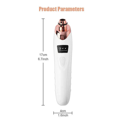 Electric Blackhead Remover, Vacuum Acne Cleaner, Black Spots Removal Device